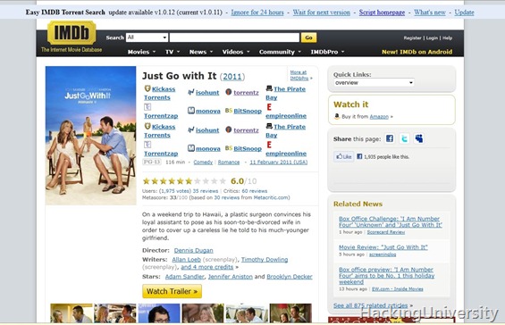 internet movie review database